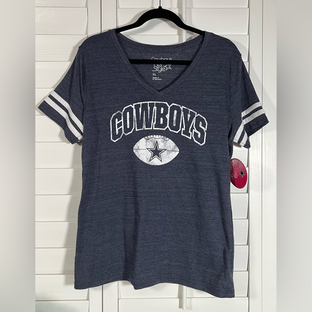 NWT Dallas Cowboys Women’s XL Short Sleeve Tee